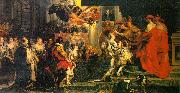 Peter Paul Rubens The Coronation of Marie de Medici Sweden oil painting reproduction